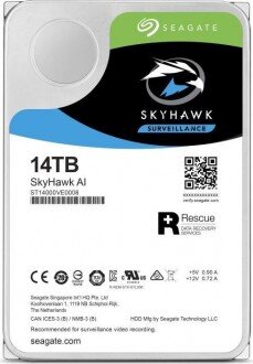 Seagate Skyhawk AI 14 TB (ST14000VE0008) HDD kullananlar yorumlar